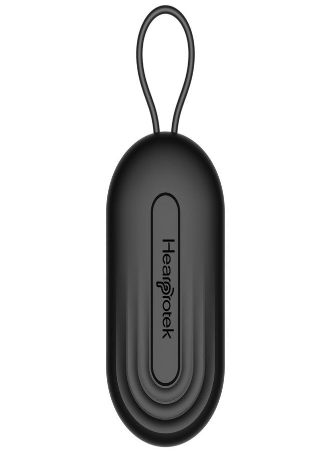 Hearprotek Earplug Cases, Portable Earplug Holder, Mini Storage Case Earbud Plug Organizer Ear Plug Case Durable Small Carrying Case for Travel, Business Trip (Black) - Image 1